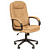 Кресло для руководителя Комус Мебель Easy Chair 695 бежевое (экокожа,  пластик)