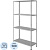 Стеллаж металлический Cobalt Shelf MS KD серый 4 полки 800х400х1750 мм