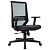 Кресло для руководителя Easy Chair 663 ТC чёрное (сетка/ткань, пластик)