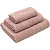 Набор полотенец махровых Стрикт 3 штуки 30x60 см - 1 штука/50x80 см - 1 штука/70x130 см - 1 штука 360 г/кв.м персиковые