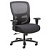 Кресло для руководителя Easy Chair 582 TС чёрное (сетка/ткань, металл)