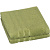 Полотенце махровое Luscan 50х90 см 500 г/кв.м оливковое 2 штуки в  упаковке