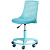 Кресло детское TetChair Kiddy бирюзовое (ткань, пластик)