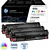 Набор картриджей HP 410X CF252XM цветной оригинальный повышенной емкости