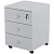 Тумба подкатная Easy Standard с замком (серый, 400x420x563 мм, 3 ящика)