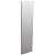 Панель завершающая Steel Reception левосторонняя (белый, 25х300х1200 мм)