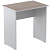 Стол прямой Easy Standard (дуб шамони темный/серый, 720х500х740 мм)
