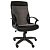 Кресло для руководителя Easy Chair 639 TPU серое/черное (экокожа/ткань, пластик)