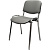 Стул офисный Easy Chair Изо PC 10 серый экокожа металл с имитацией под  хром (1905634)
