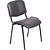 Стул офисный Easy Chair Изо чёрный экокожа металл чёрный (1829066)